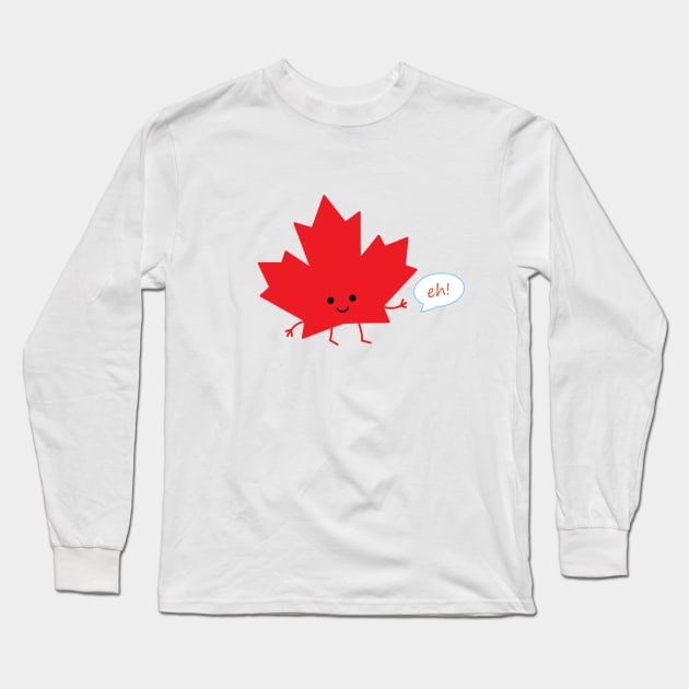 Maple Leaf | queenie's cards Long Sleeve T-Shirt by queenie's cards